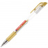 Ручка гелевая "2185" золотой металлик 0.7мм